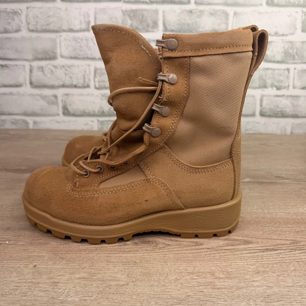 Altama Combat Boots Suede Tan Mens 5 R